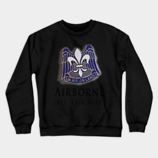 Vintage Army Airborne Pin Crewneck Sweatshirt